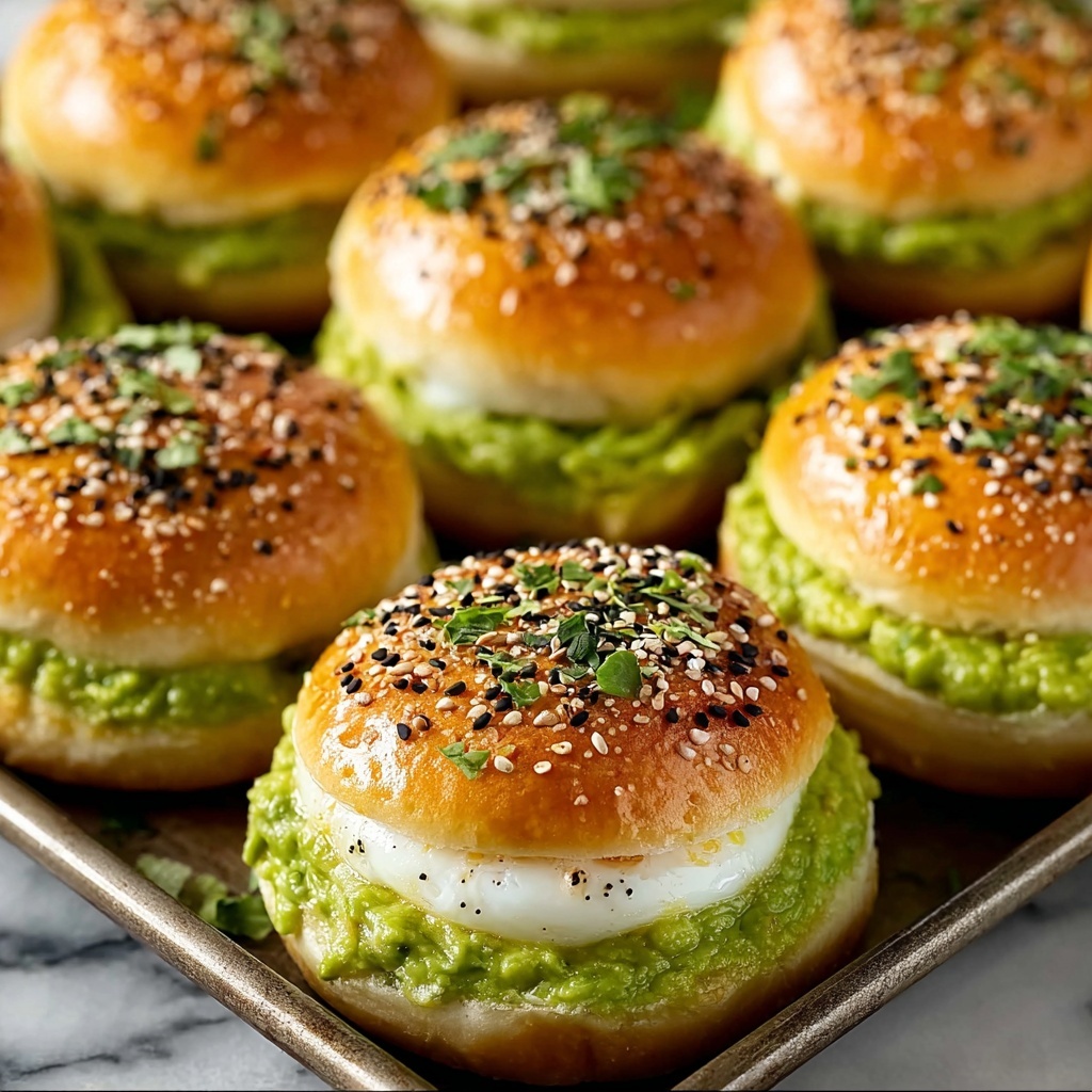 Easy 3-Ingredient Avocado Bread Buns (High-Protein) Recipe - Recipe Image