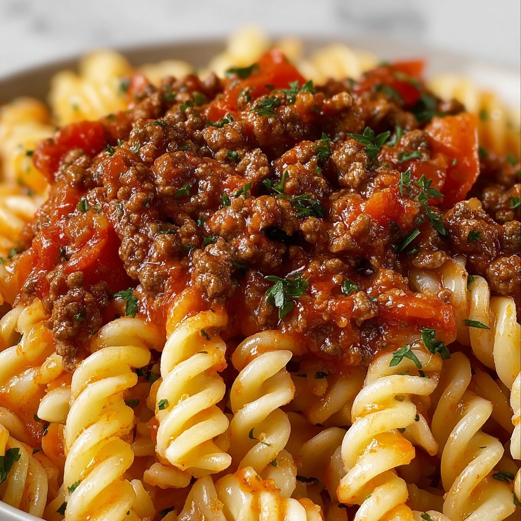 Easy Beef Ragu Pasta Recipe - Recipe Image