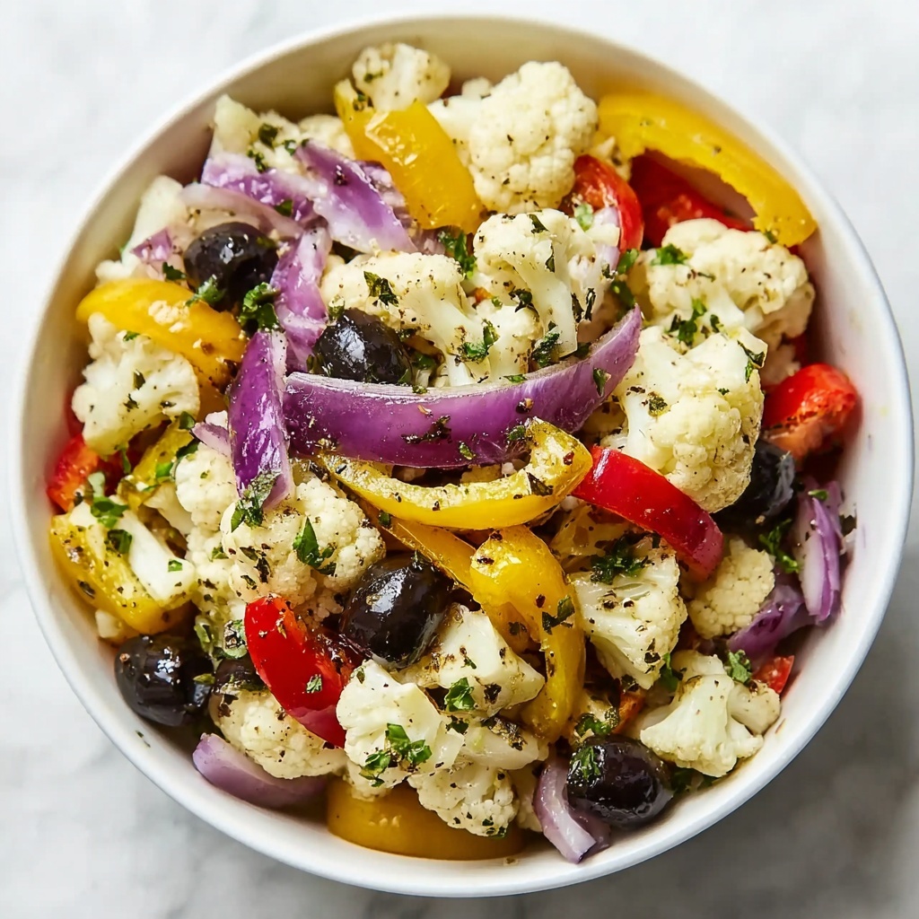Marinated Cauliflower Salad Recipe - Recipe Image