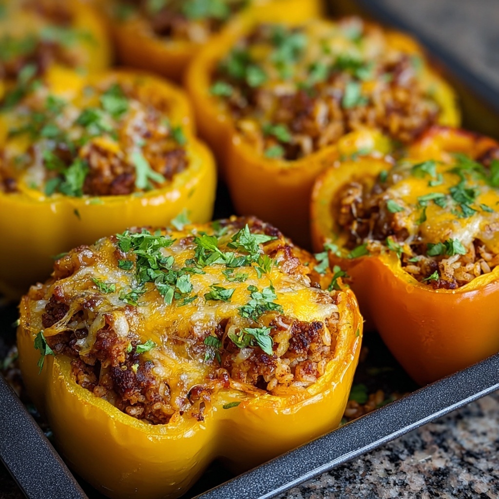 The Best Stuffed Peppers Recipe - Recipe Image