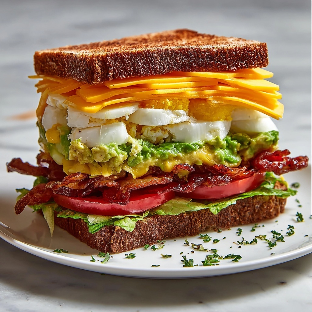 Breakfast Club Sandwich Recipe - Recipe Image