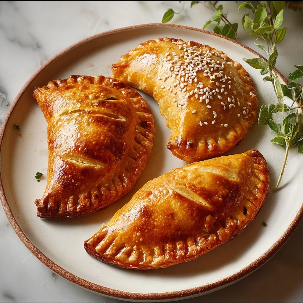 Warm Spiced Baked Pumpkin Pasties Recipe - Recipe Image