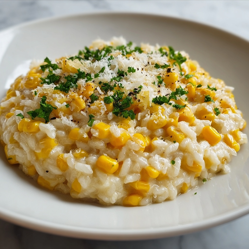 Sweet Corn Risotto Recipe - Recipe Image