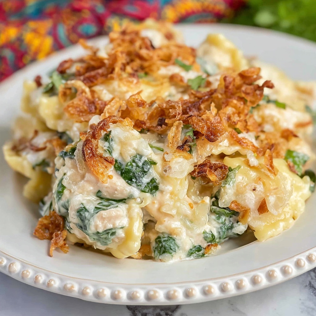Monterey Chicken Ravioli Bake Recipe - Recipe Image