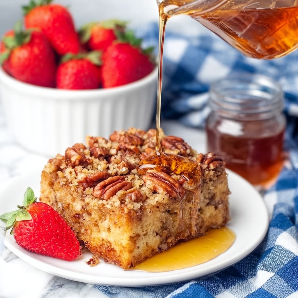 Hawaiian Roll French Toast Casserole Recipe - Recipe Image