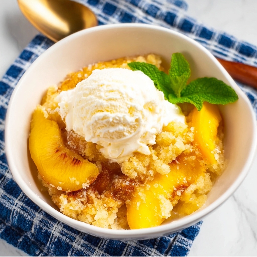 Easy Peach Cobbler Recipe - Recipe Image