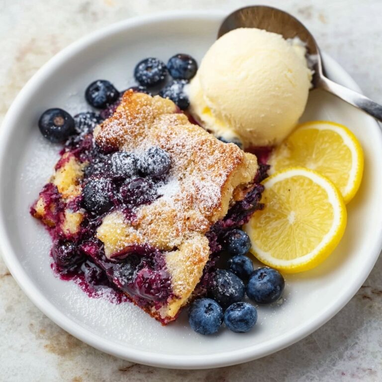 Blueberry Cobbler Recipe