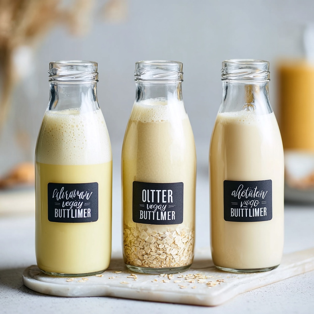 How To Make Vegan Buttermilk Recipe - Recipe Image