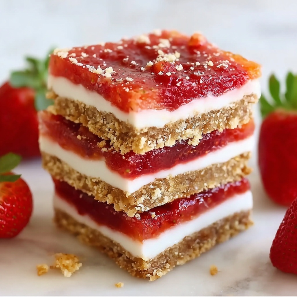 Strawberry Cobbler Bars Recipe - Recipe Image