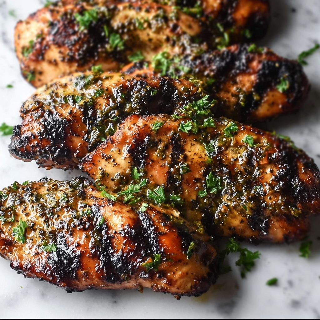 Greek-Style Grilled Chicken Tenders Recipe - Recipe Image
