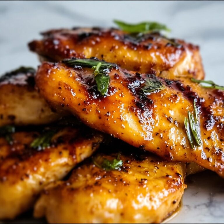 Honey Butter Garlic Chicken Tenders Recipe