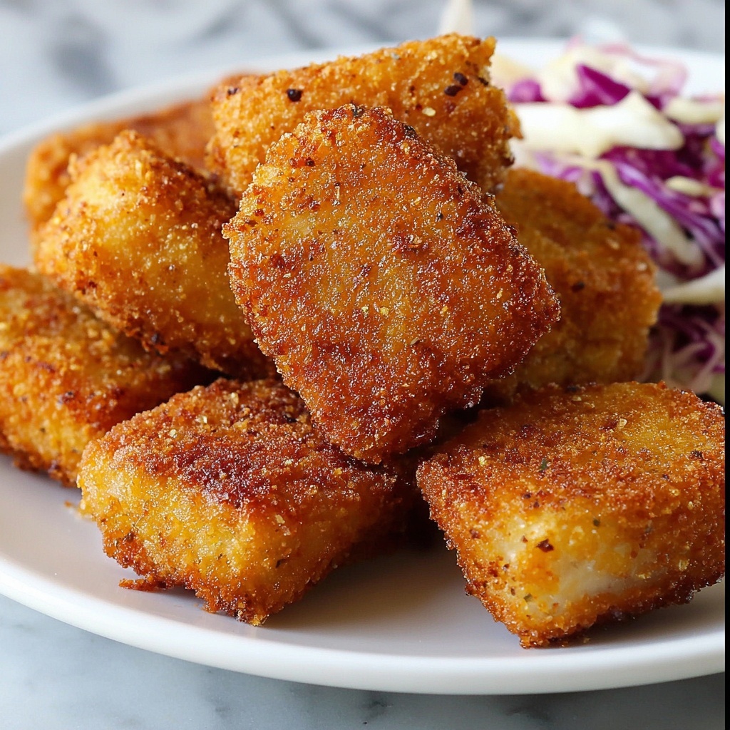 Air Fryer Crispy Catfish Nuggets Recipe - Recipe Image