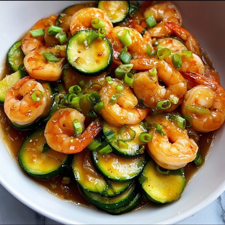 Shrimp and Zucchini Stir Fry with Homemade Teriyaki Recipe
