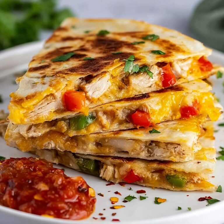 Chicken Fajita Quesadillas Recipe