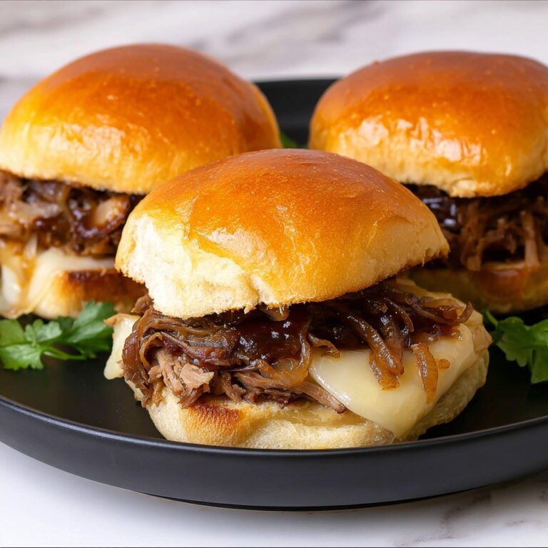 Philly Cheesesteak Sliders Recipe