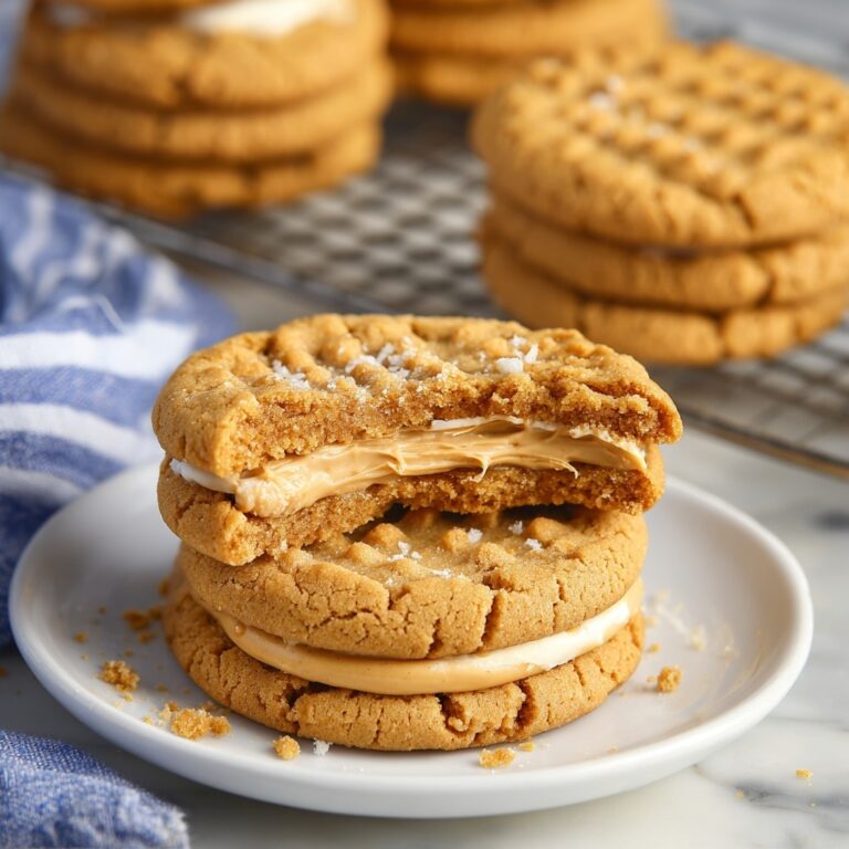 Peanut Butter Sandwich Cookies Recipe