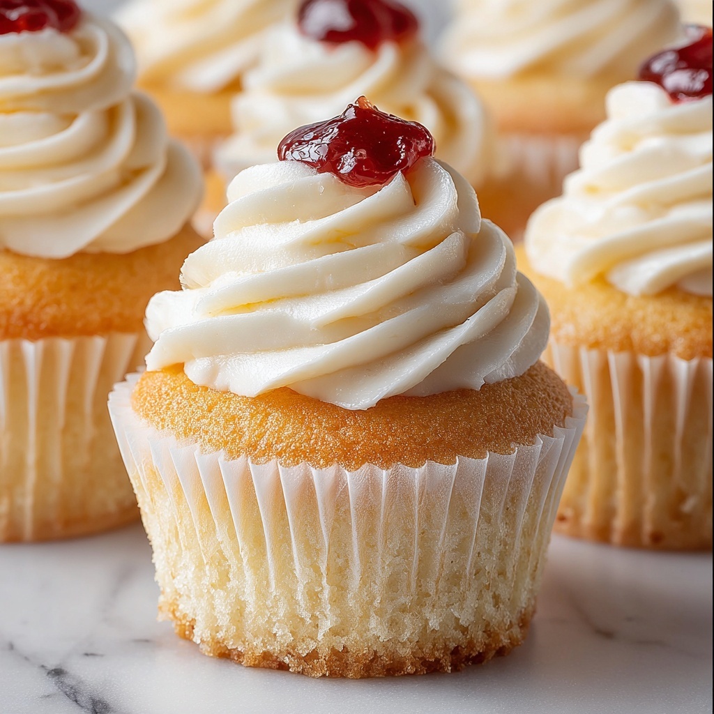 Easy Vanilla Cupcakes Recipe - Recipe Image