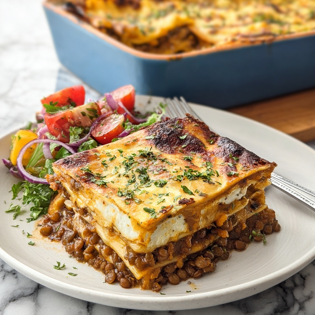 Vegetarian Pastitsio Recipe - Recipe Image