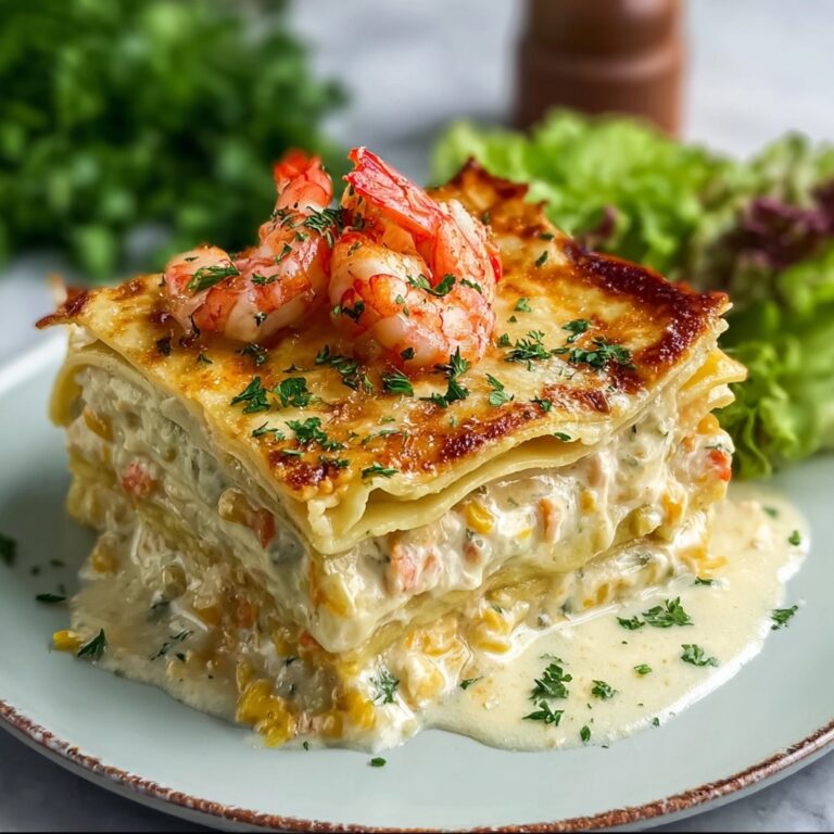 Seafood Lasagna with Shrimp & Crab – The Ultimate Comfort Food Recipe