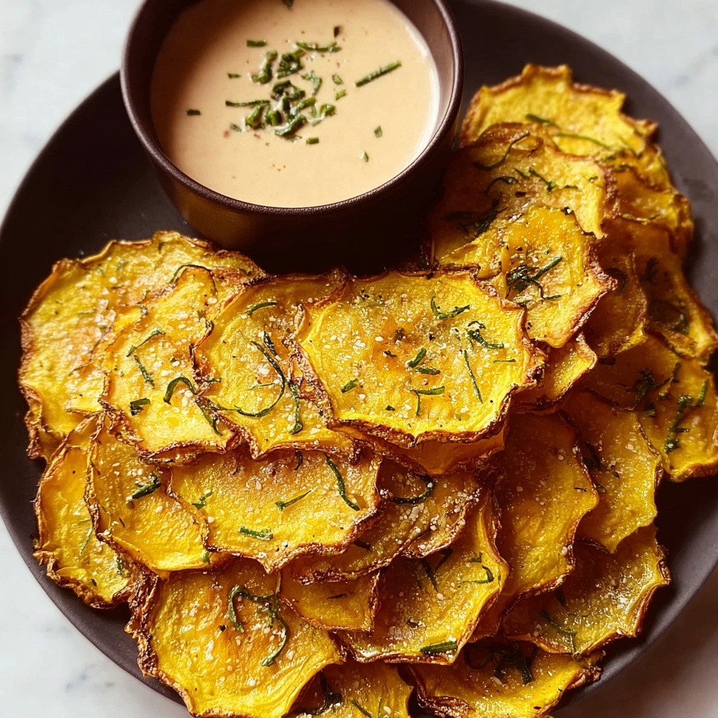 Crispy Air Fryer Yellow Squash with Parmesan and Spicy Dipping Sauce Recipe - Recipe Image