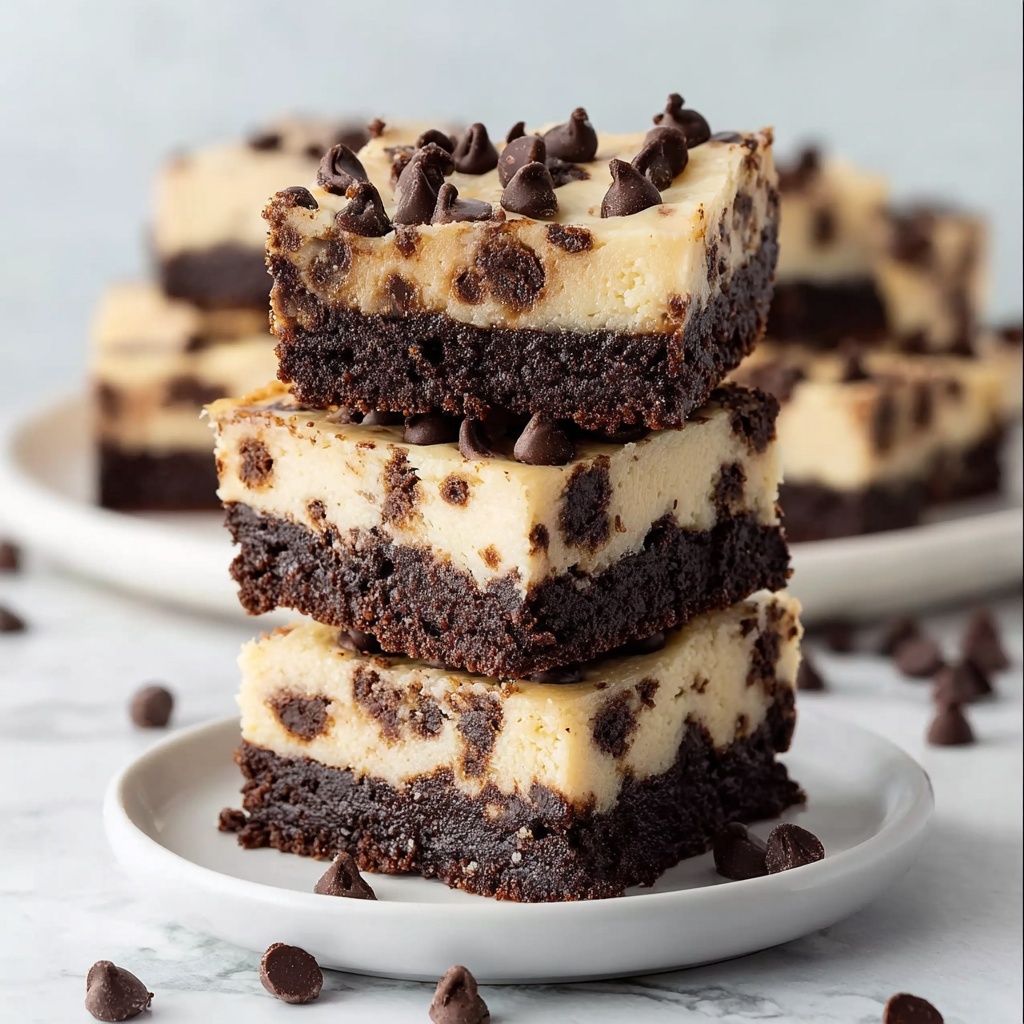 Chocolate Chip Cookie Brownie Bars Recipe - Recipe Image