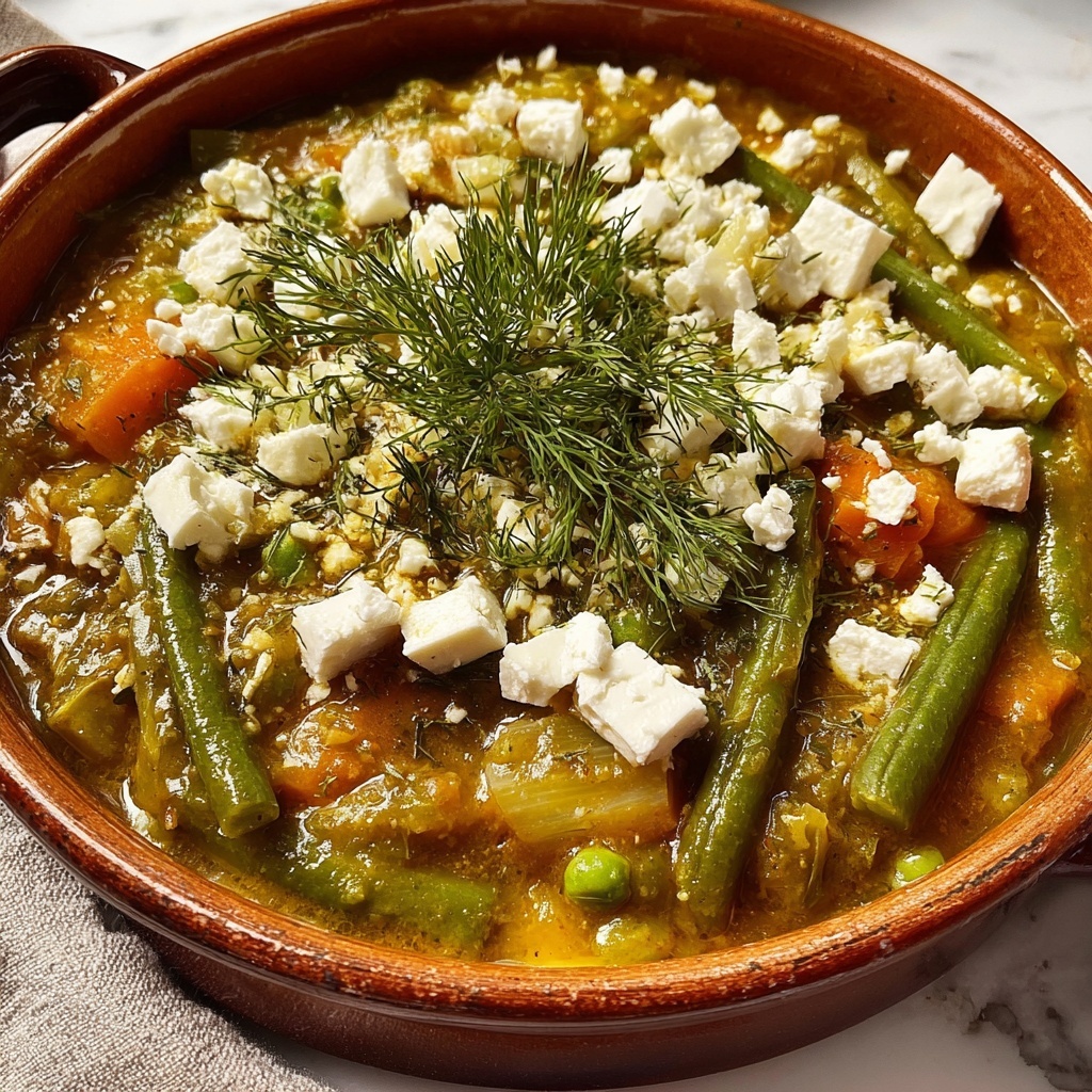 Fasolakia – Greek Green Beans Recipe - Recipe Image