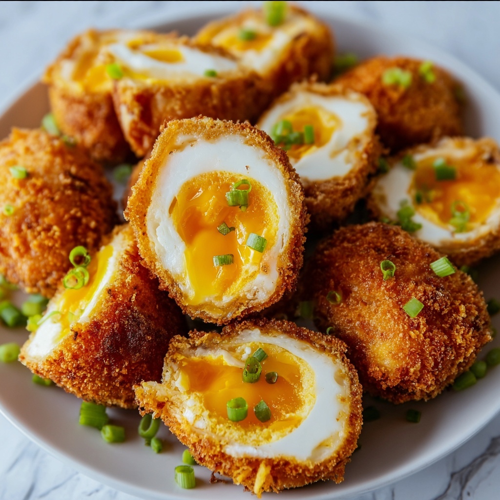 Fried Deviled Eggs Recipe - Recipe Image