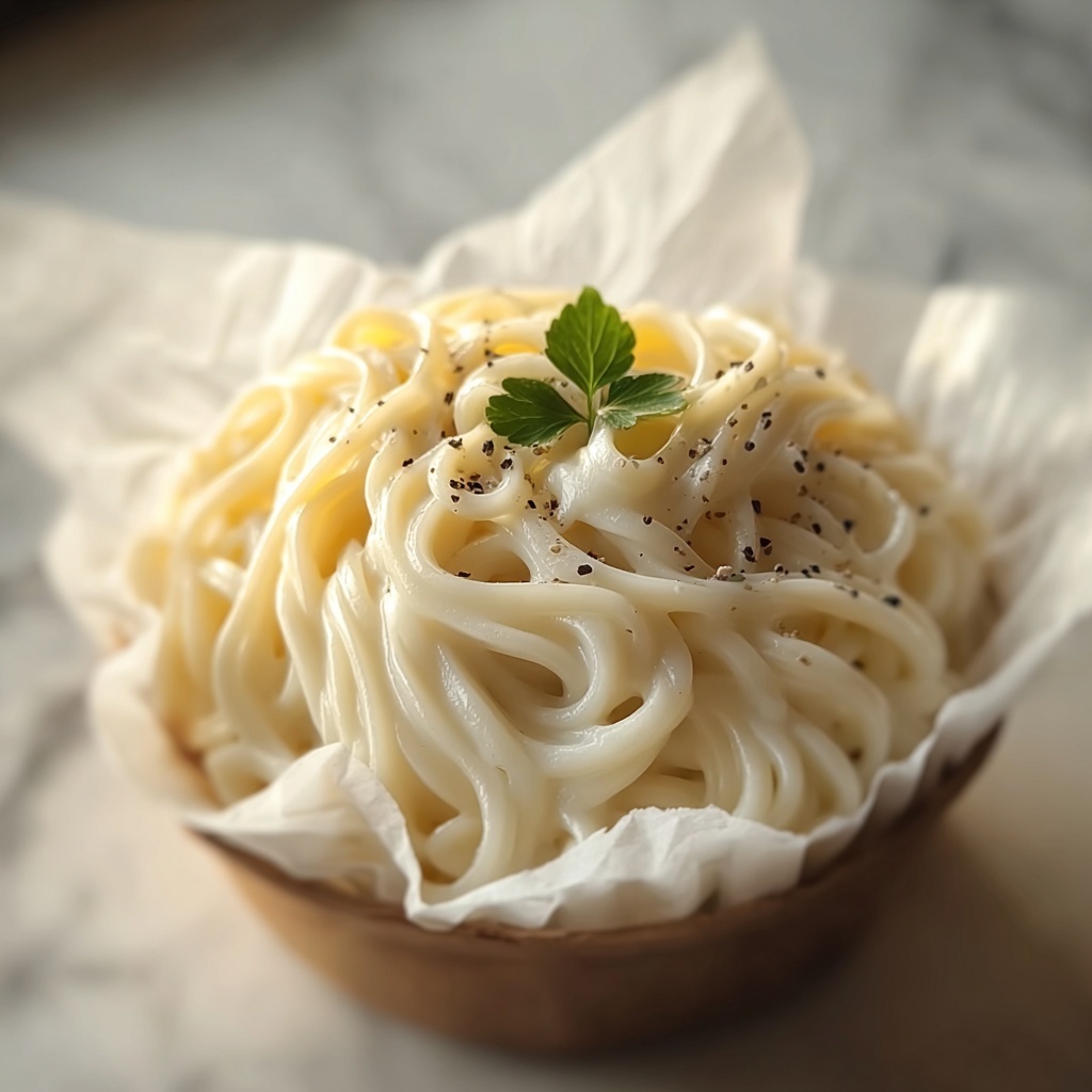 Keto Cream Cheese Noodles Recipe - Recipe Image