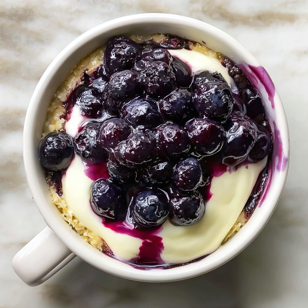 Blueberry Cheesecake Baked Oats Recipe - Recipe Image