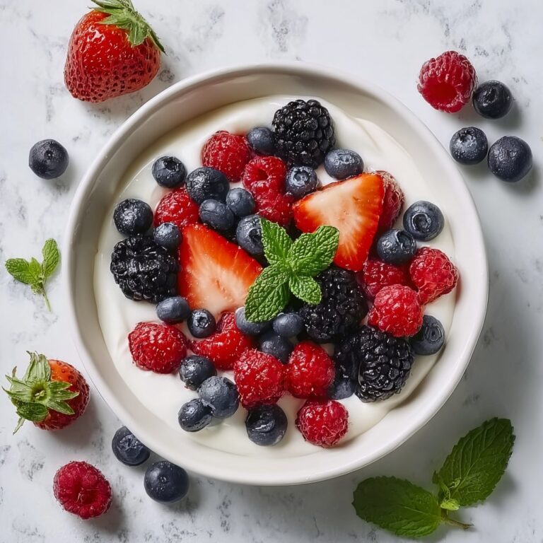Summer Berry Salad with Lemon Poppy Seed Dressing Recipe