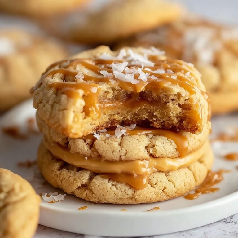 Salted Caramel Cheesecake Cookies Recipe