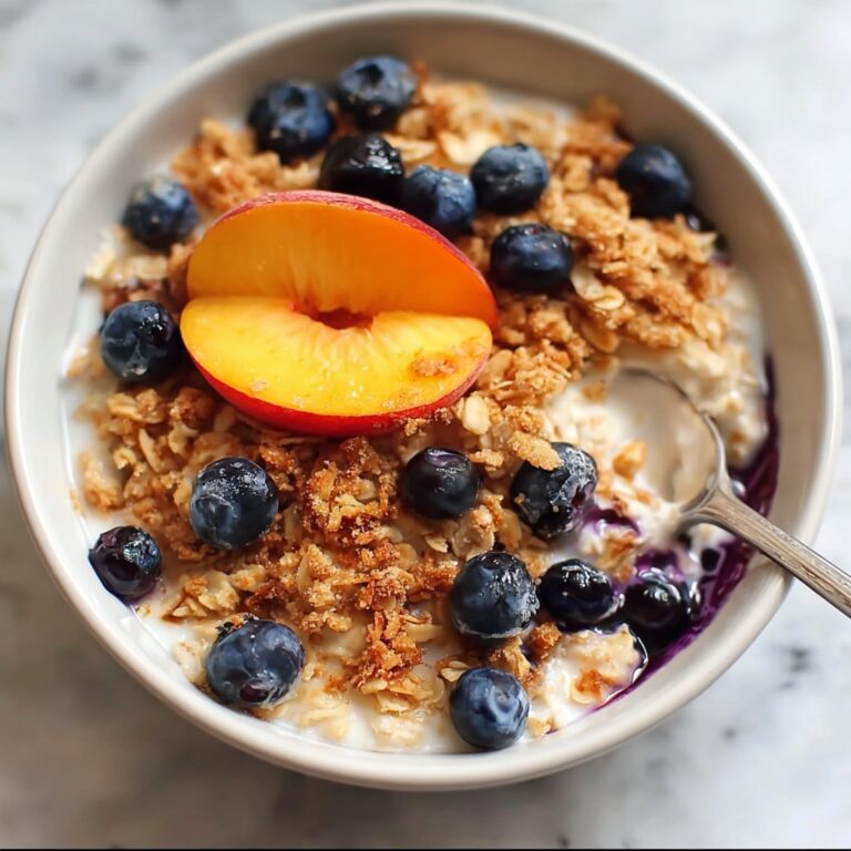 Peach Berry Baked Oatmeal Recipe