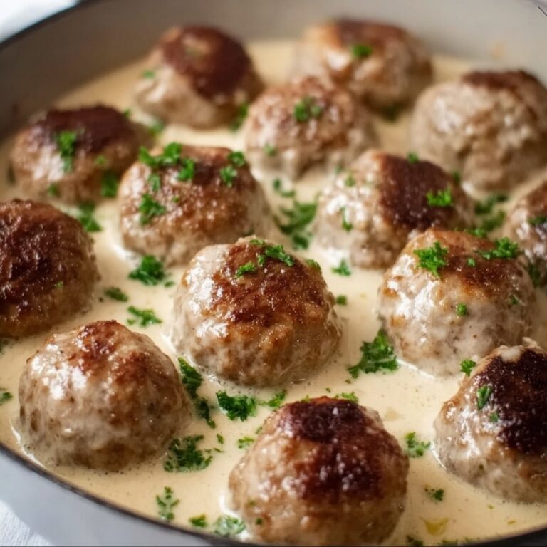 Creamy Turkey Meatballs Recipe