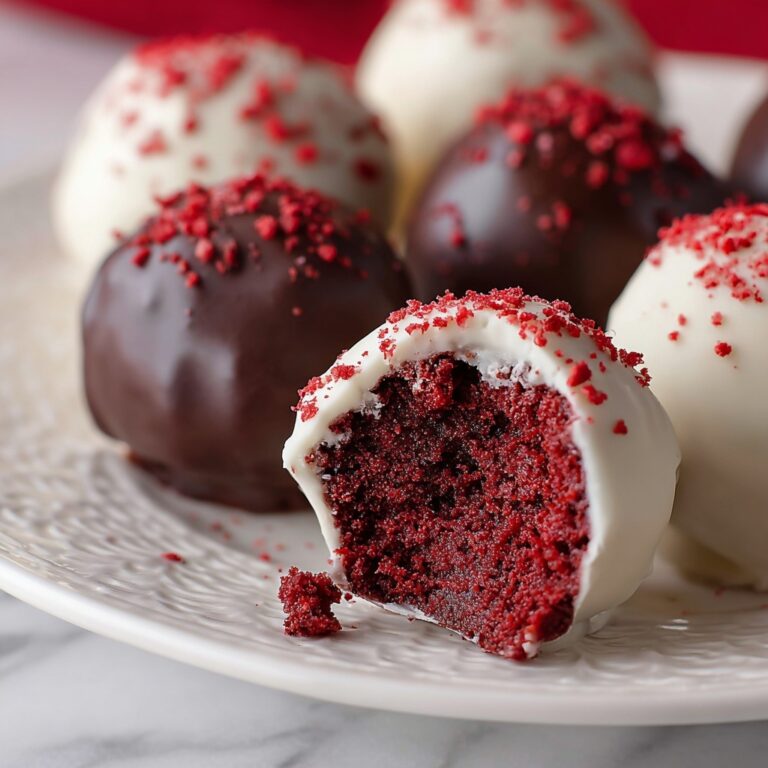 Red Velvet Cake Balls Recipe
