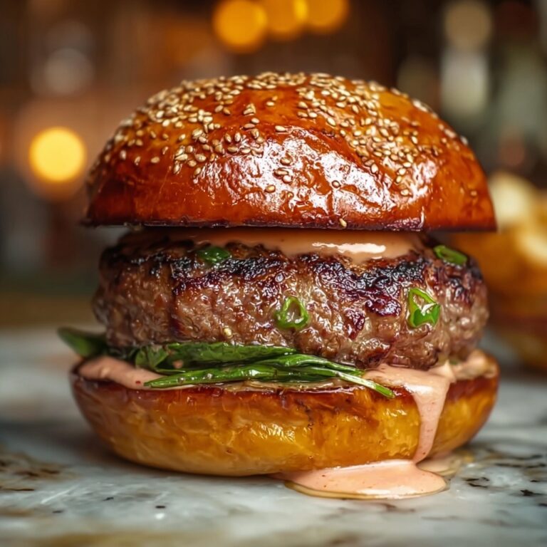 Juicy Smashed Patty Burgers with Secret Sauce Recipe