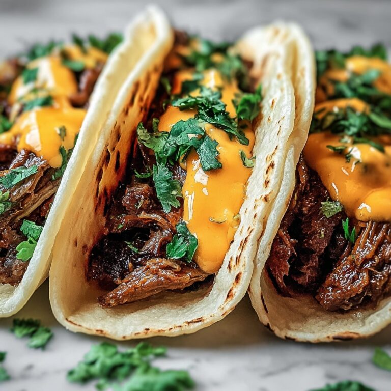 Garlic Butter BBQ Beef Tacos Recipe