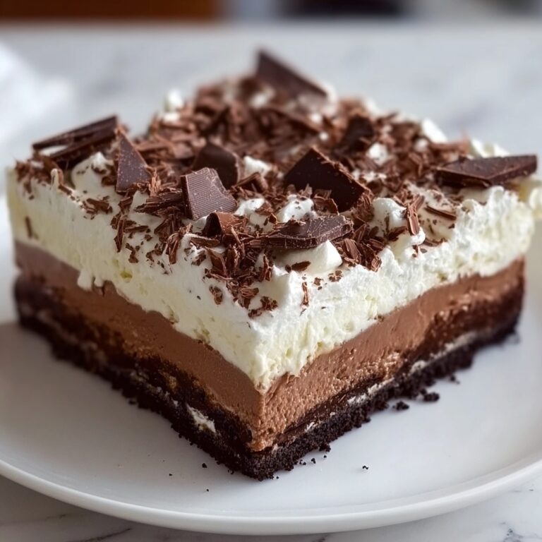 Brownie Refrigerator Cake Recipe