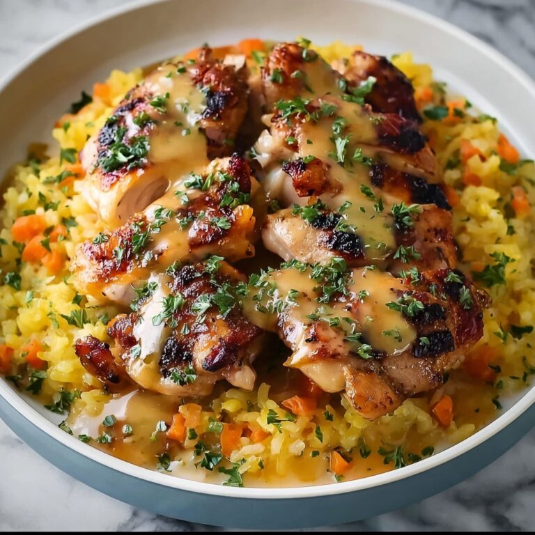 Smothered Chicken and Rice Recipe
