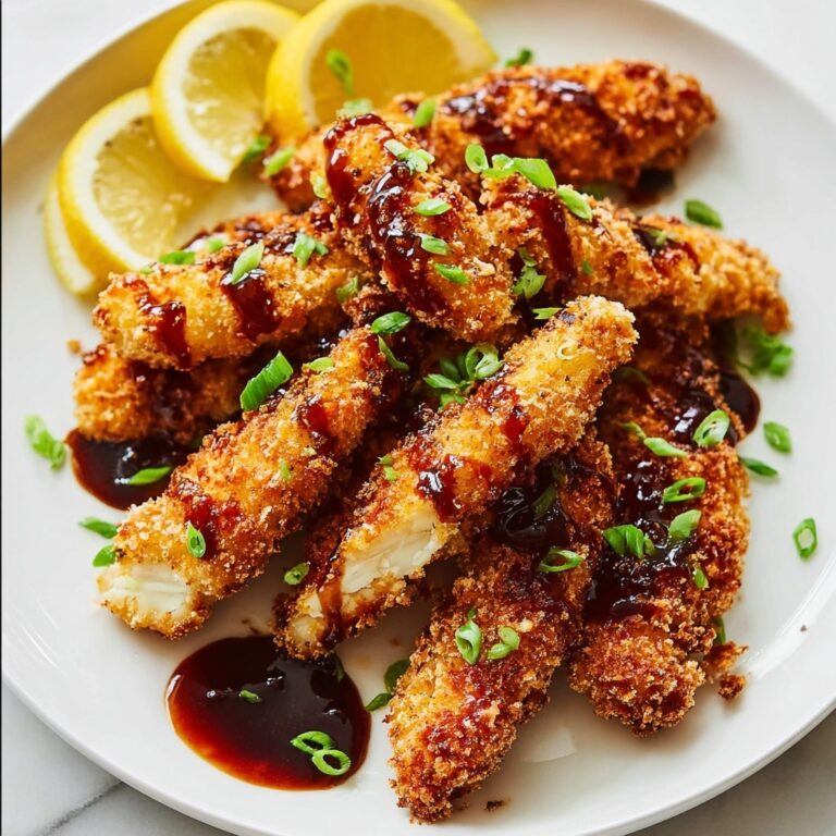 Asian Glazed Chicken Fingers Recipe