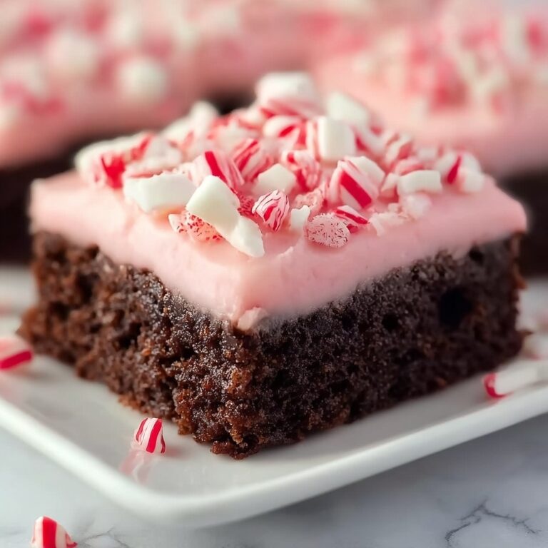 Candy Cane Brownies Recipe