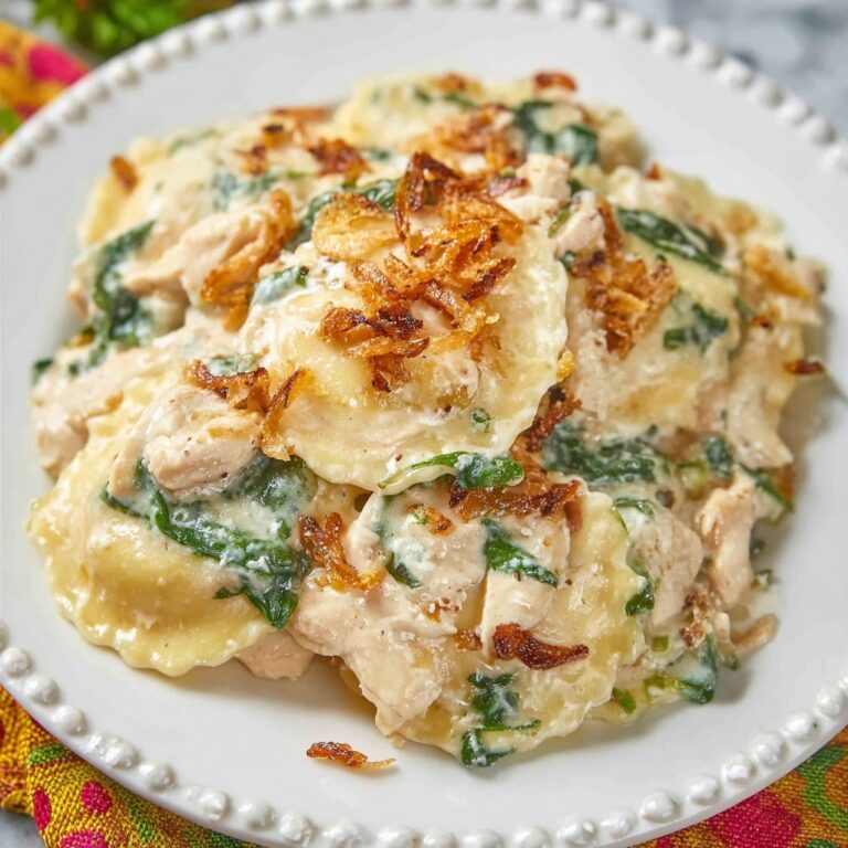Monterey Chicken Ravioli Bake Recipe