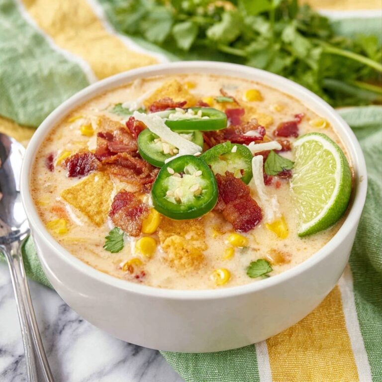 Mexican Street Corn White Chicken Chili Recipe