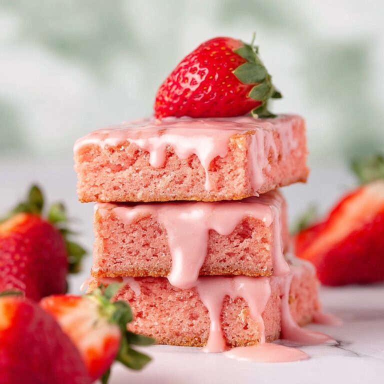 Strawberry Brownies Recipe