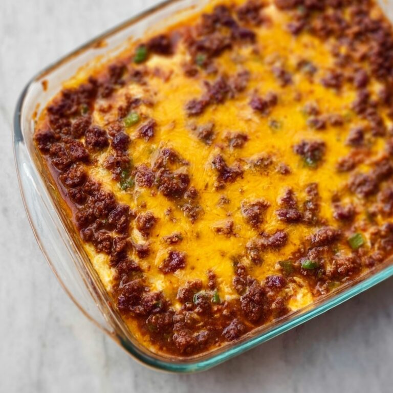 Sloppy Joe Cornbread Bake Recipe