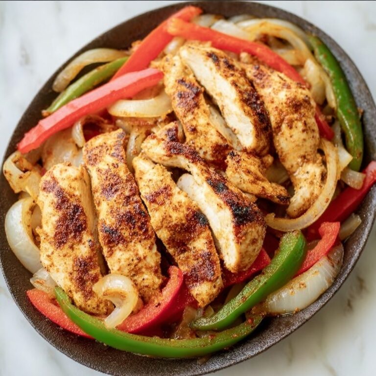 Easy Chicken Fajitas Recipe