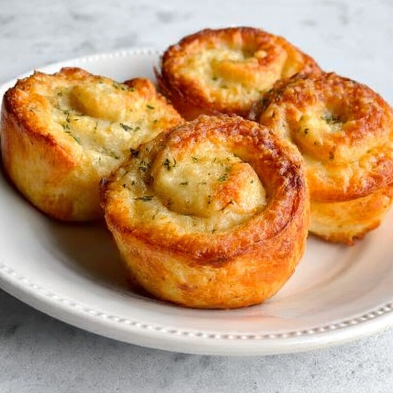 Garlic Roll Cupcakes Recipe