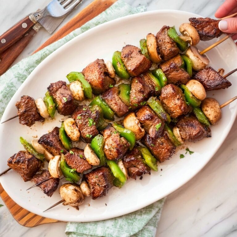 Grilled Beef Steak Kabobs Recipe