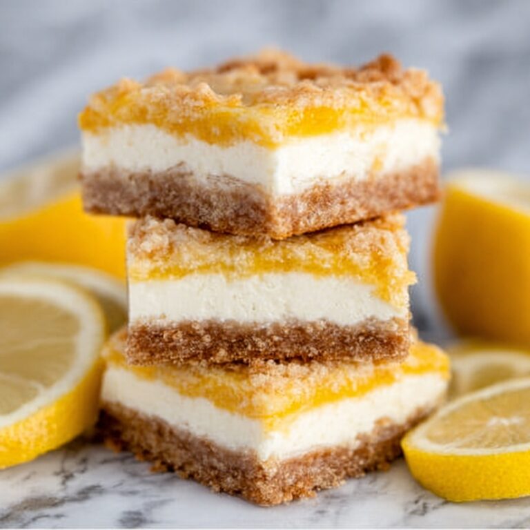 Lemon Cream Cheese Bars Recipe
