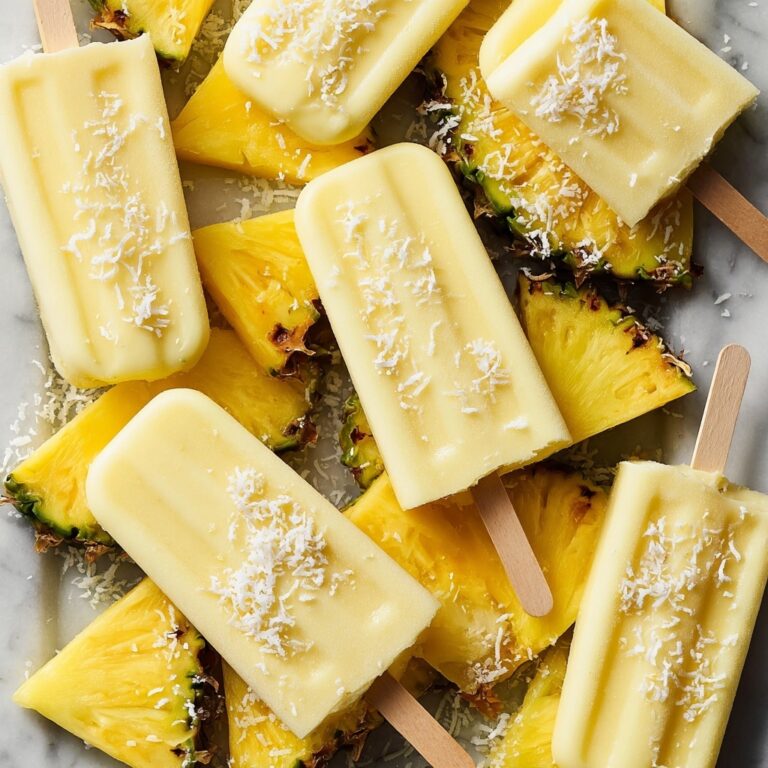 Pina Colada Ice Pops Recipe