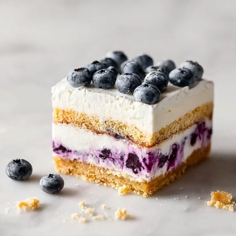 Lemon Blueberry Icebox Cake Recipe